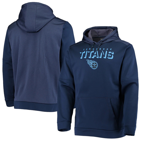 Men's Tennessee Titans Navy Indisputable Favorite Pullover Hoodie